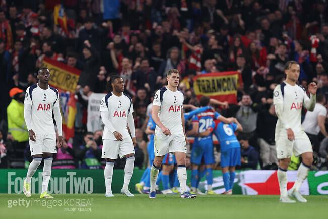 [ucl.review] '자존심은 지켰다' 1차전 대참사 토트넘, 아틀레티코 3-2 격파...합계 5-7로 아쉬운 8강 무산