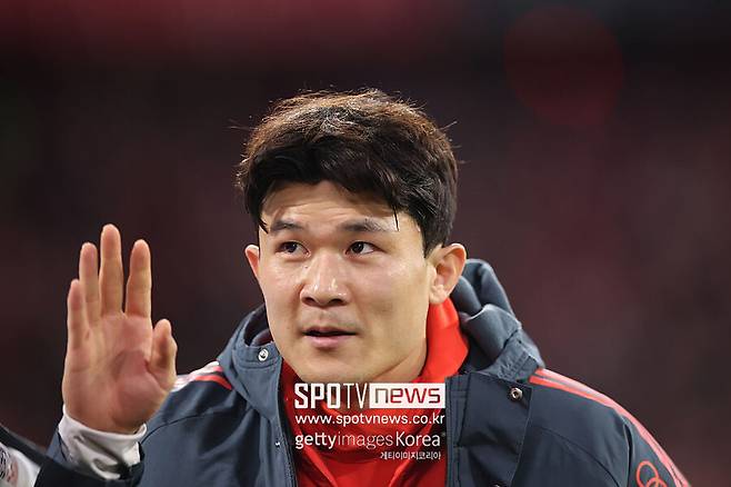 김민재 '철기둥' 복귀, 끝내 이탈리아 잠재웠다…풀타임 철벽 바이에른 뮌헨, 아탈란타에 합산 10-2 대승 '8강 진출'