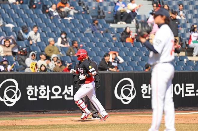 한화가 이겼다, 허인서 동점포+김태연 끝내기포→KIA 7-5 제압하고 2연패 탈출 [대전:스코어]