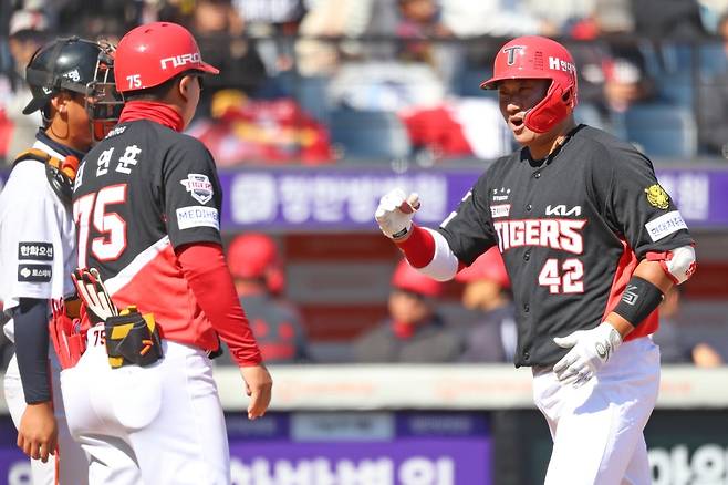 한화가 이겼다, 허인서 동점포+김태연 끝내기포→KIA 7-5 제압하고 2연패 탈출 [대전:스코어]