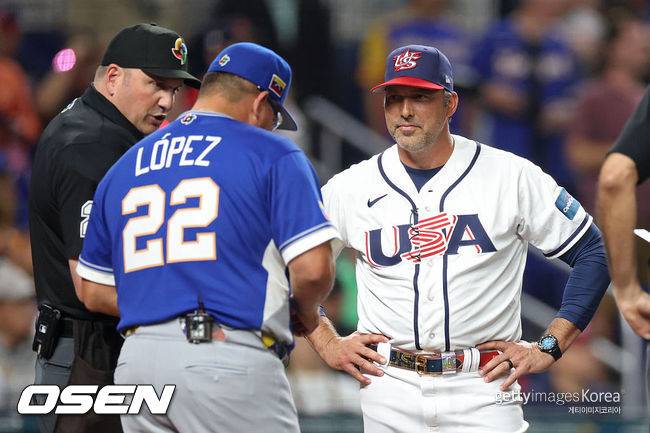 “영구추방하라” 8강 진출 착각·결승전 마무리 미등판, 논란의 美 대표팀 감독 비난 여론 폭발