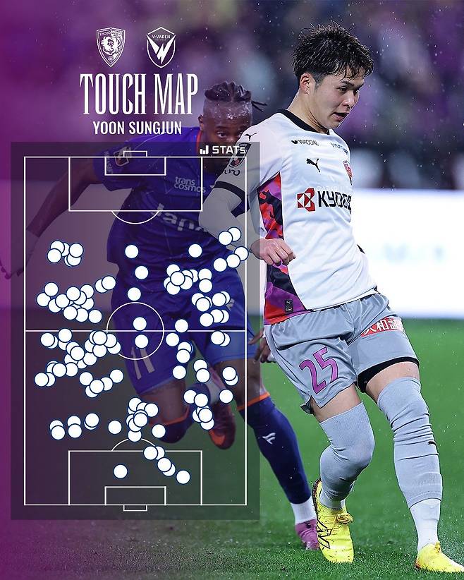 한국 축구 중원 '새 얼굴' 되나…'재일교포 2세' 윤성준, J1리그 이달의 영플레이어 선정