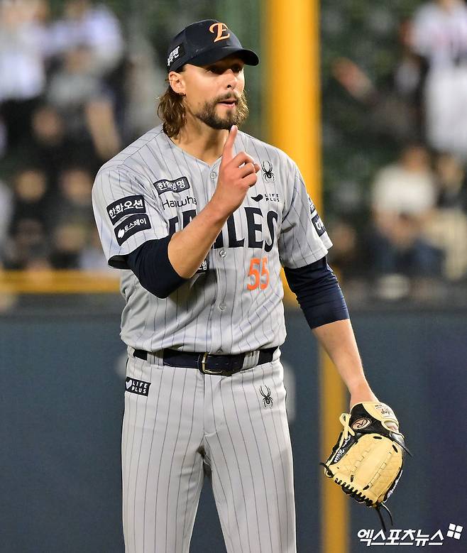 '韓 16승' 대전 예수, 끝내 무너졌다…메츠전 ⅔이닝 4볼넷 3실점 '최악투', ERA 0.93→3.48 폭등