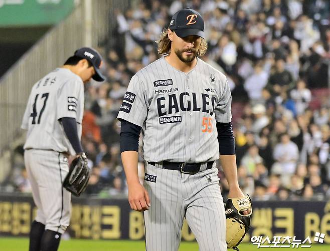 '韓 16승' 대전 예수, 끝내 무너졌다…메츠전 ⅔이닝 4볼넷 3실점 '최악투', ERA 0.93→3.48 폭등