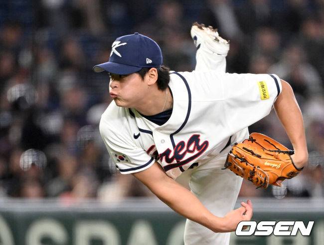 도미니카 상대로 퍼펙트 피칭! 한국 WBC 8강 이끈 24세 영건 “ML 도전 자신감 얻었다”