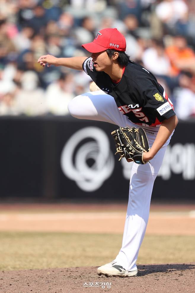 김도영이 첫 타점도 올렸는데…난타당한 마운드, KIA 시범경기 4연패