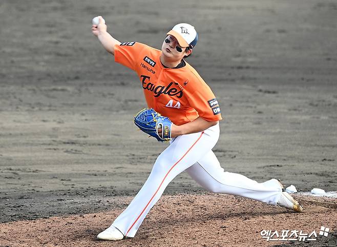 한화 팬들 열광했다! '최고 153km+KKK' 김서현 완벽한 마무리…정규시즌 앞두고 기대감 치솟는다 [대전 현장]