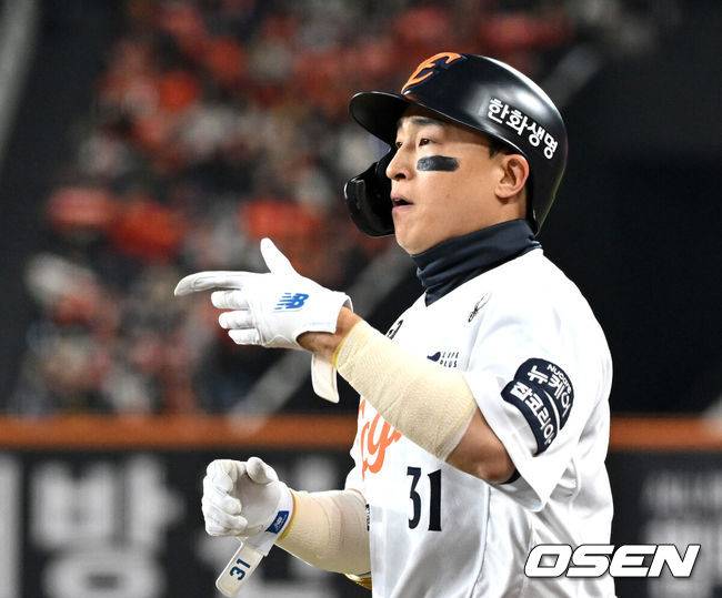 ‘3경기 연속 벤치→미출장’ 1억 FA 손아섭, 한화 1군 엔트리에 자리 없는 걸까