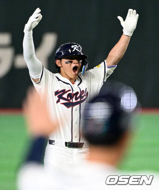 '김도영 WBC 뽑으면 안 된다' 김도영도 의식했다…8강 주역 당당한 귀환