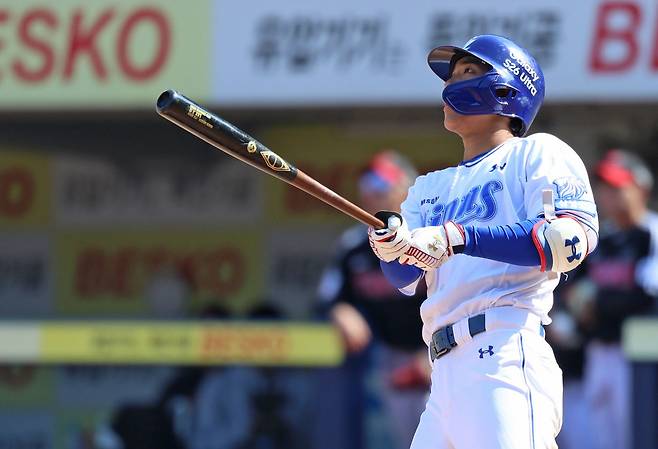 '시범경기 관중 2만3860명 실화?' 삼성, '미리 보는 한국시리즈' 4-3 LG 제압…첫 홈경기 승리 장식 [대구:스코어]