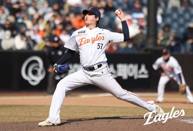 '한화→KIA' 20억 좌완 대체자 누구? '194cm' 꽃미남 각성했나…