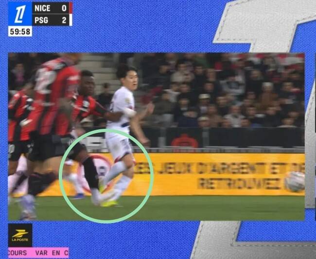 이강인마저 ‘살인태클’에 당했다…아킬레스건 세게 밟히고 OUT, 엔리케 감독은 “큰 문제 없길”