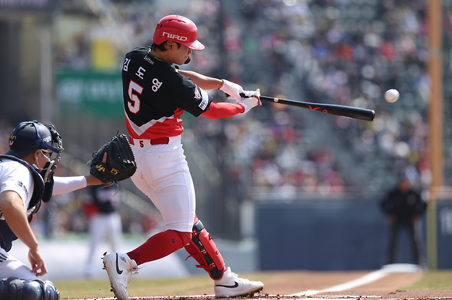 대한민국 김도영에서 다시 KIA 김도영으로, 시범경기 첫 3루 수비 소화 “KIA를 하위권으로 생각한다면 오히려 더 좋다”