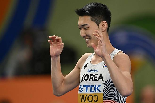 [오피셜] '한국 최강' 우상혁, 또 일냈다...세계실내선수권서 3위로 동메달 획득→4회 연속 메달 '쾌거'