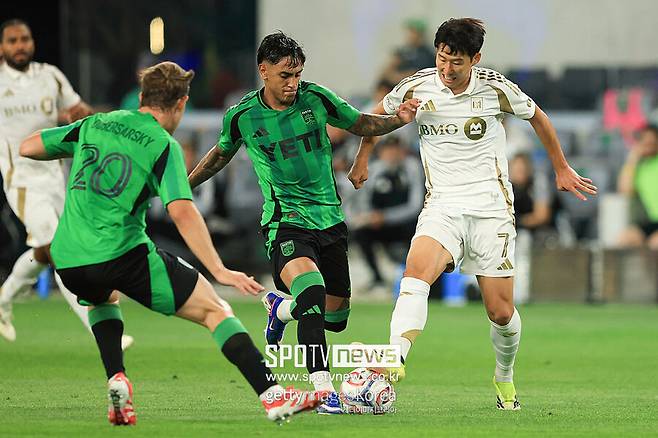 전성기라면 골이었는데…손흥민, 스피드 따라잡혔다 '8경기 연속 0골' → LAFC도 시즌 첫 무득점 '비상'