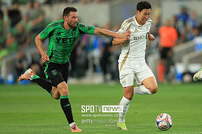 전성기라면 골이었는데…손흥민, 스피드 따라잡혔다 '8경기 연속 0골' → LAFC도 시즌 첫 무득점 '비상'