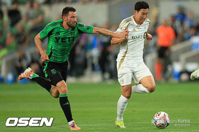 “예전 같지 않았다” 손흥민, 단독 돌파마저 막혔다... LAFC 첫 무득점