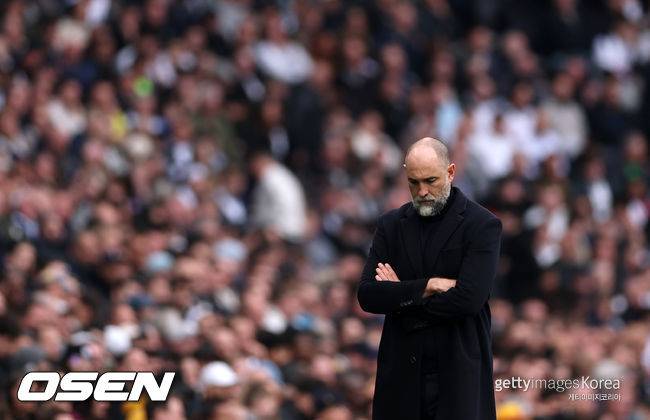 지고 깨지고 박살나고...토트넘, 홈에서 노팅엄에 0-3 완패→강등 시나리오 '현실화'