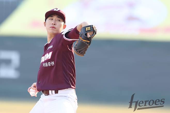'와 KKKKKKK' 한화 5R 출신 우완투수, 4이닝 노히트 완벽투…키움 기대감 UP
