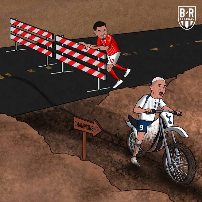 ‘팬들도 등 돌렸다’ 토트넘, 노팅엄에 0-3 완패→강등권과 승점 1점 차 유지