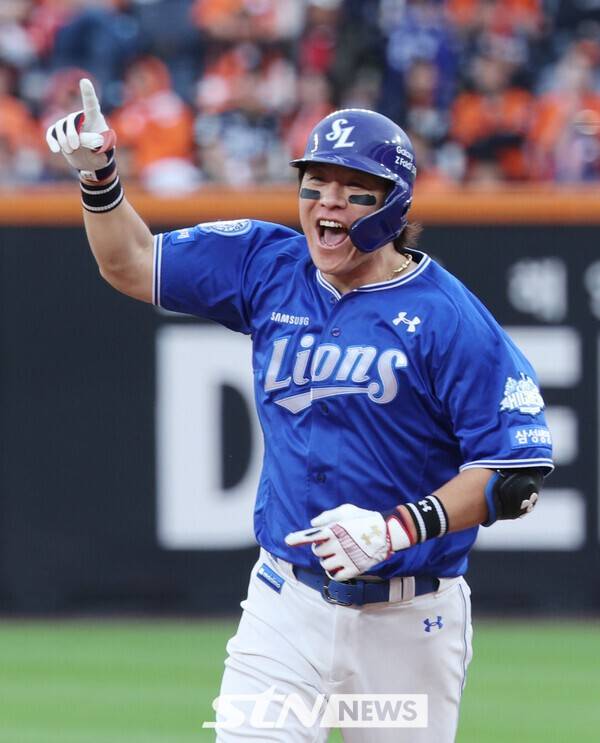 '선수 변경' 삼성 최형우 대신 강민호, 프로야구 미디어데이 참석