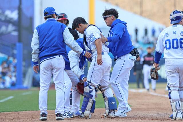 삼성 너무 안 풀린다, 박진우 쇄골 골절로 6개월 필요→이성규 코뼈 골절 일주일 안정→박승규도 훈련 중 부상 [MD대구]