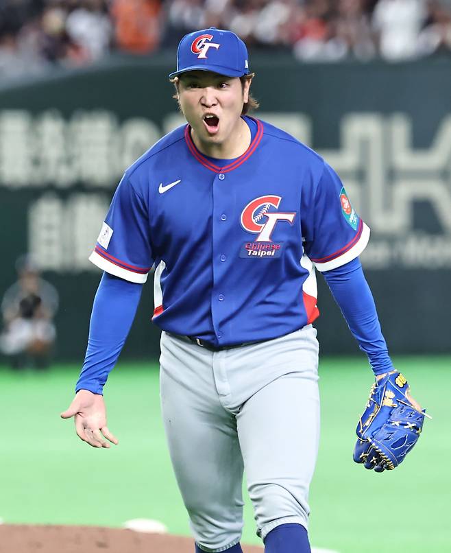 '대만의 문동주' 160㎞ 꽂았다…WBC 한국전 선발 투수, 일본서 개인 최고 구속