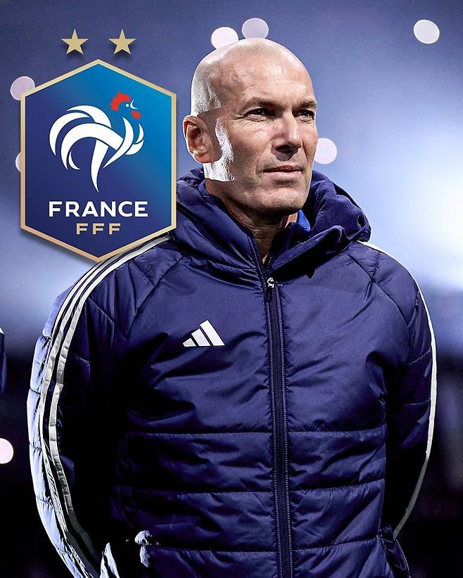 '프랑스 축구영웅' 지네딘 지단, '5년' 기다림 끝 대표팀 지휘봉 잡는다