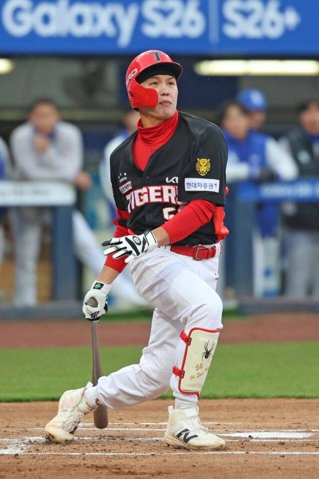 오선우가 김도영 친구에게 1루수 내줄 순 있는데…다시 외야로 나간다? 꽃범호가 나성범에게 휴식을 준다면