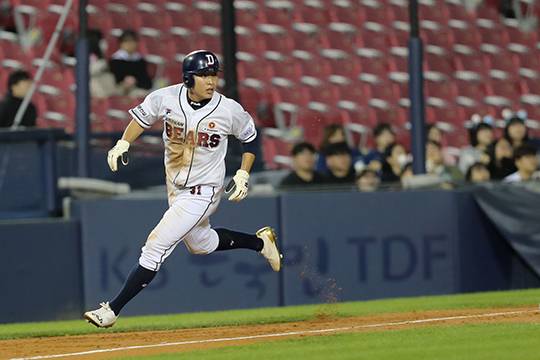정수빈, 한승택 홈런에 불거진 공인구 논란, 진짜 원인은 탱탱볼이 아닌 하이볼?
