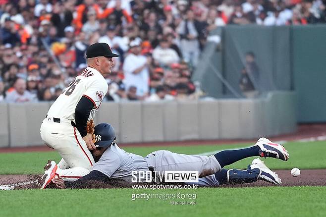 개막전 선발이 7실점 굴욕 말이 되나…샌프란시스코, 개막전부터 양키스 타선에 혼쭐