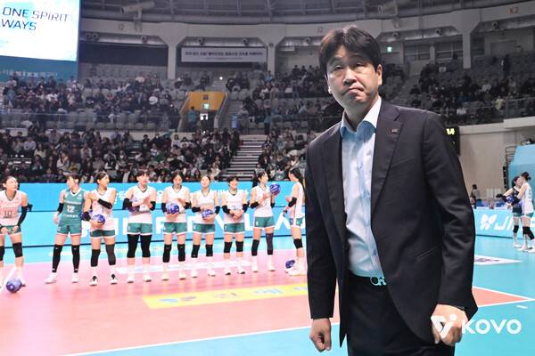 '사상 초유의 사태'… 도로공사, 챔프전 앞두고 김종민 감독에 결별 통보