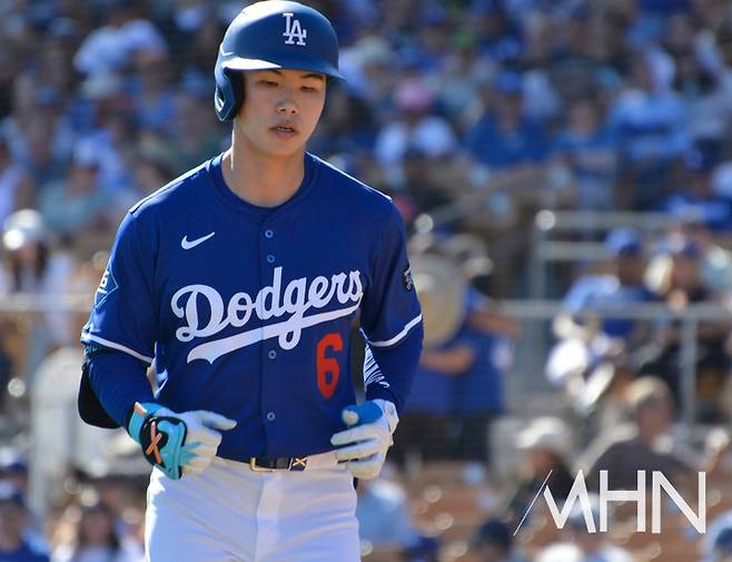 다저스, 김혜성 '확인사살'…개막전 명단 발표, 경쟁자 프리랜드 이름만 '선명'