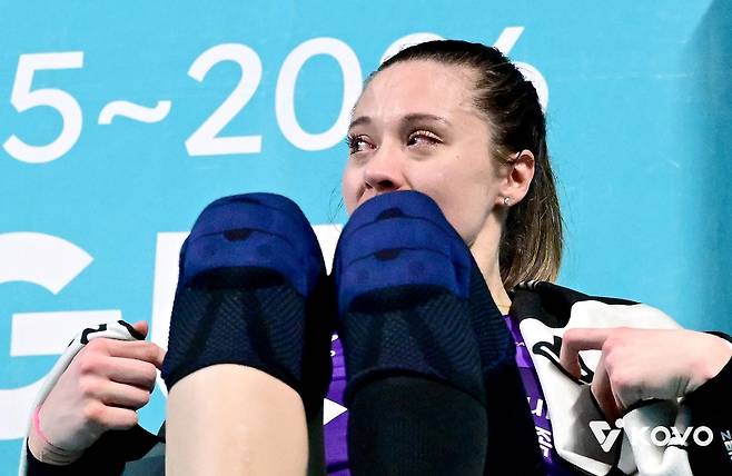 아쉬움 속 V리그 두 번째 시즌 마친 레베카