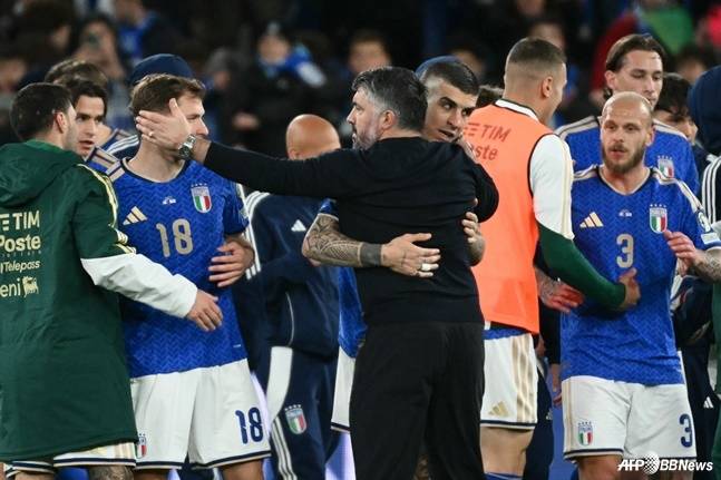 '2연속 월드컵 본선 실패 대굴욕' 이탈리아, 북중미행 '단 1승' 남았다... PO 결승 진출 성공