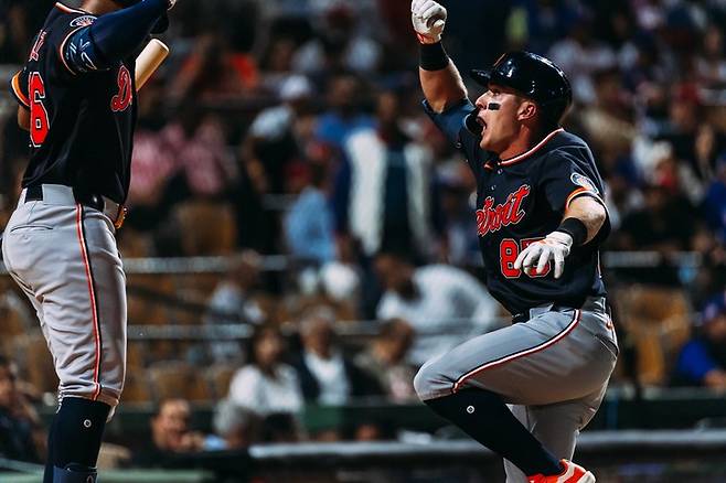 '이런 당돌한 녀석을 봤나' ML 데뷔전 첫 타석 안타에 4안타 경기라니…디트로이트 '괴물' 신인 탄생