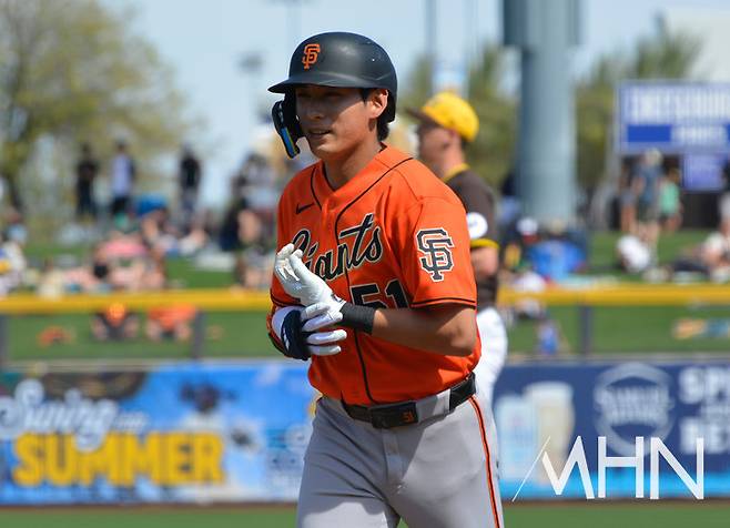 이정후, 28일 양키스전 '5번 타자-우익수' 선발출전…시즌 첫 안타 노린다