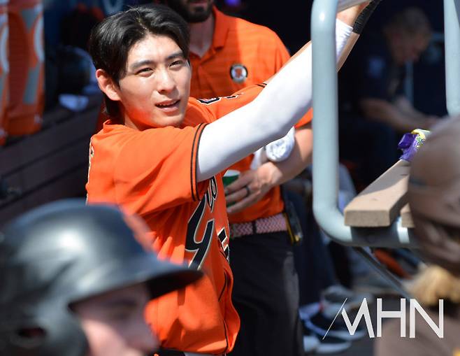 이정후, 28일 양키스전 '5번 타자-우익수' 선발출전…시즌 첫 안타 노린다