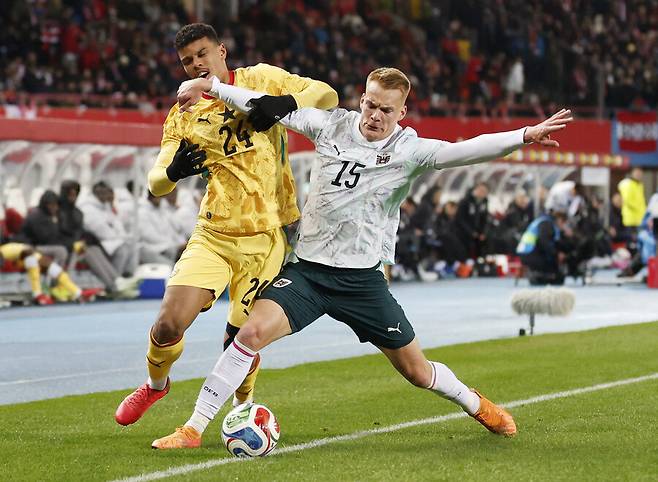 한국, 힘겨운 1-0 승리...'4월 1일 상대' 오스트리아는 같은 가나에 5-1 대승→막강 화력 대비한 시험대 완성