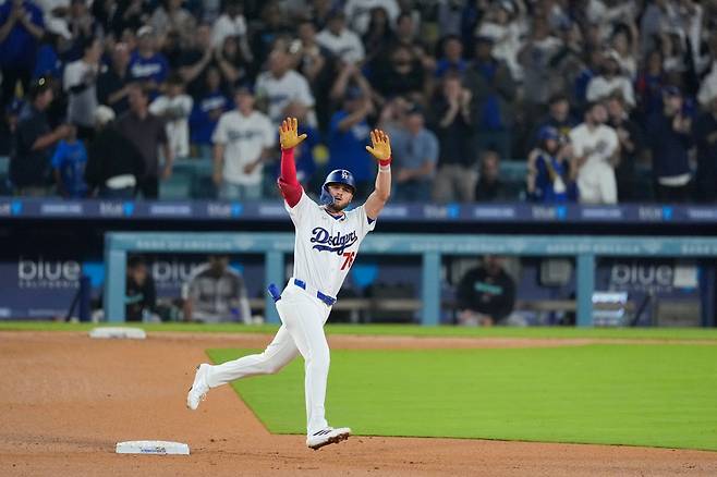 '봤지?' 김혜성 트리플A 밀려난 이유 이거였나…펄펄 난 프리랜드, 2안타 1타점 2득점 맹활약→다저스 개막 2연승