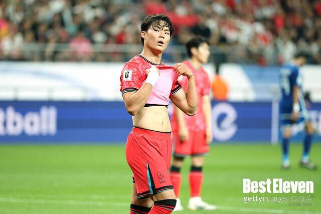 [코트디부아르전] 손흥민도, 이강인도 빠졌다! 홍명보호, '낯선 스타팅' 가동 → 백 스리+오현규 선발!