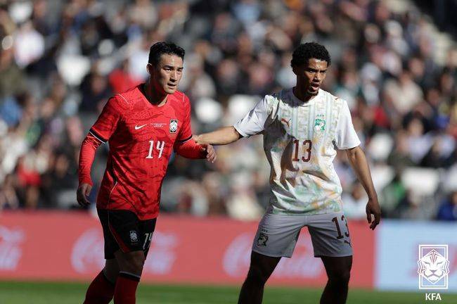 홍명보호, 재앙과도 같았던 스리백 + 선수 기용... WC 큰일났다 [한국-코트디부아르]