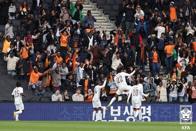 홍명보호 약점에 ‘쉿’…코트디부아르 감독 입 열다 “韓 선수 불편하게 만들고자 했다” [SS 밀턴 케인즈 현장]