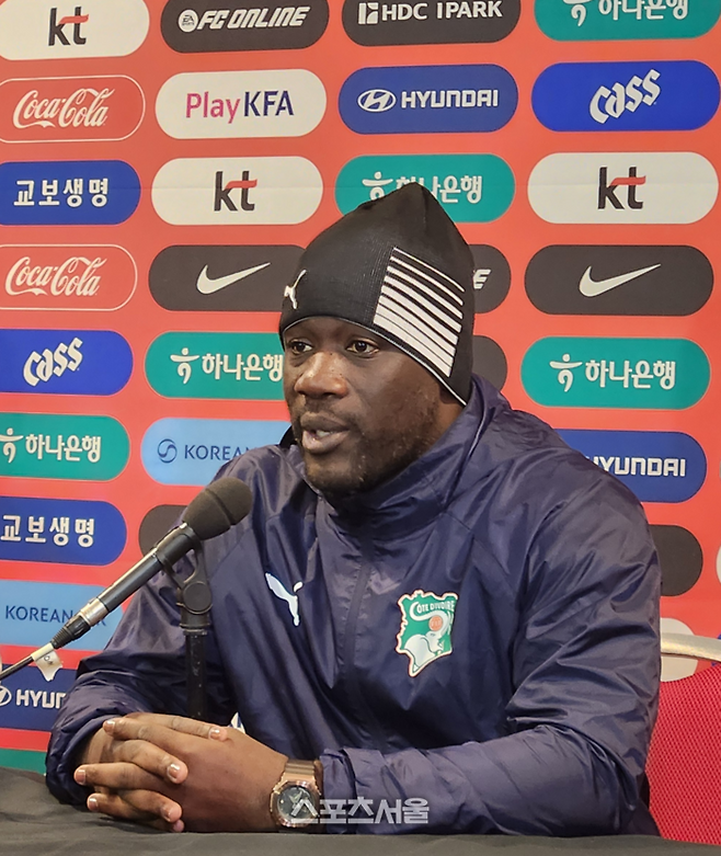홍명보호 약점에 ‘쉿’…코트디부아르 감독 입 열다 “韓 선수 불편하게 만들고자 했다” [SS 밀턴 케인즈 현장]