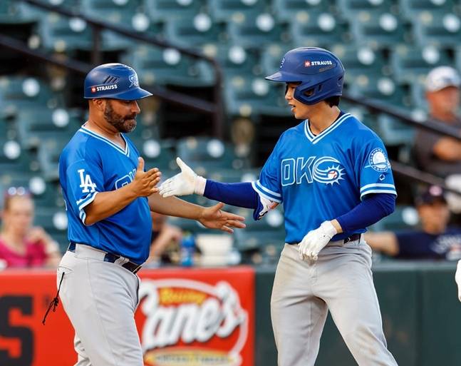 '와 이래도 안부를래?' 김혜성, 트리플A 5타수 5안타 대폭발→로버츠 감독 향한 무력 시위