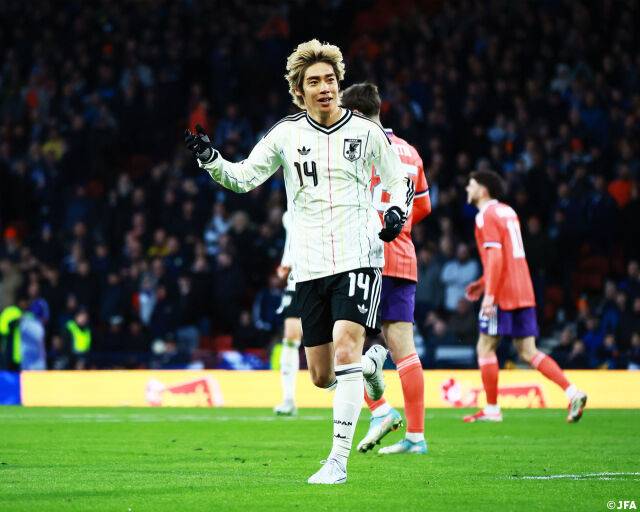 홍명보호는 0-4 참패 당했는데...모리야스의 일본, 슈팅 '18개'→이토 결승골로 스코틀랜드 1-0 격파