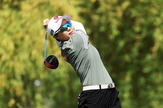 '완벽' 김효주 “말도 안 되는 경기”…5타 줄인 코다