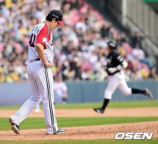 필승조는 동점포 허용, 마무리는 결승타 허용…우승팀 LG가 불안하다. 1선발 병원 검진-4선발 1개월 재활