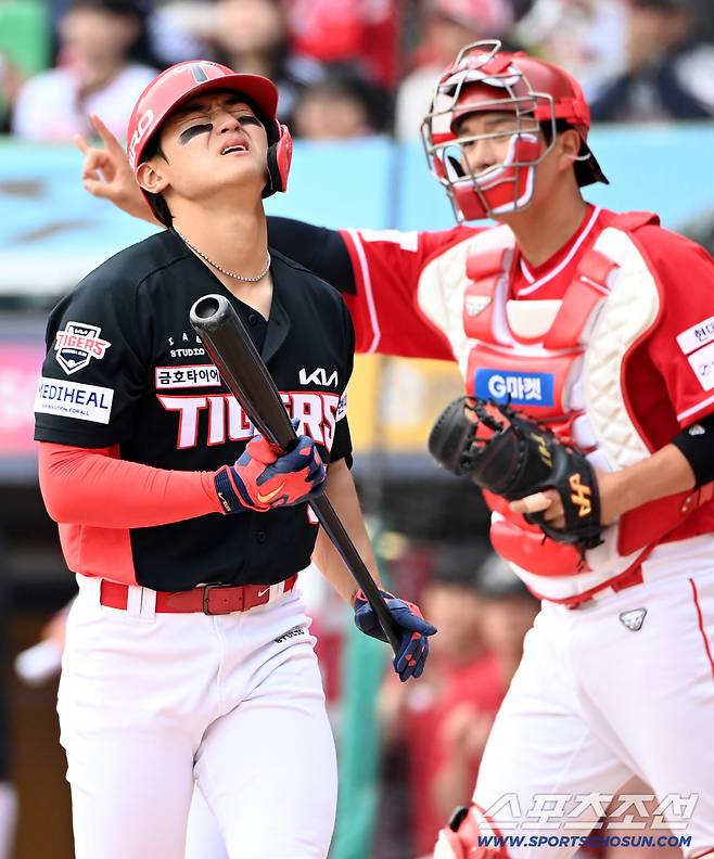 만루 대위기, 김도영 상대 직구 '맞짱' 승부...이렇게 제2의 김광현이 탄생한다 [인천 현장]