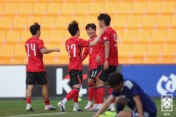 日 분통! '대한민국 2-1 일본' 한일전 석패→'나이 차 못 넘었다' 한탄...韓 U-23 대표팀, 아시안컵 설욕 성공